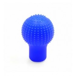 Silikon Vites Topuz Kılıfı Masajlı Mavi Yuvarlak